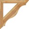 Ekena Millwork Funston Traditional Rough Sawn Bracket, Western Red Cedar, 4"W x 38"D x 38"H BKT04X38X38FST01RWR - alternate 2